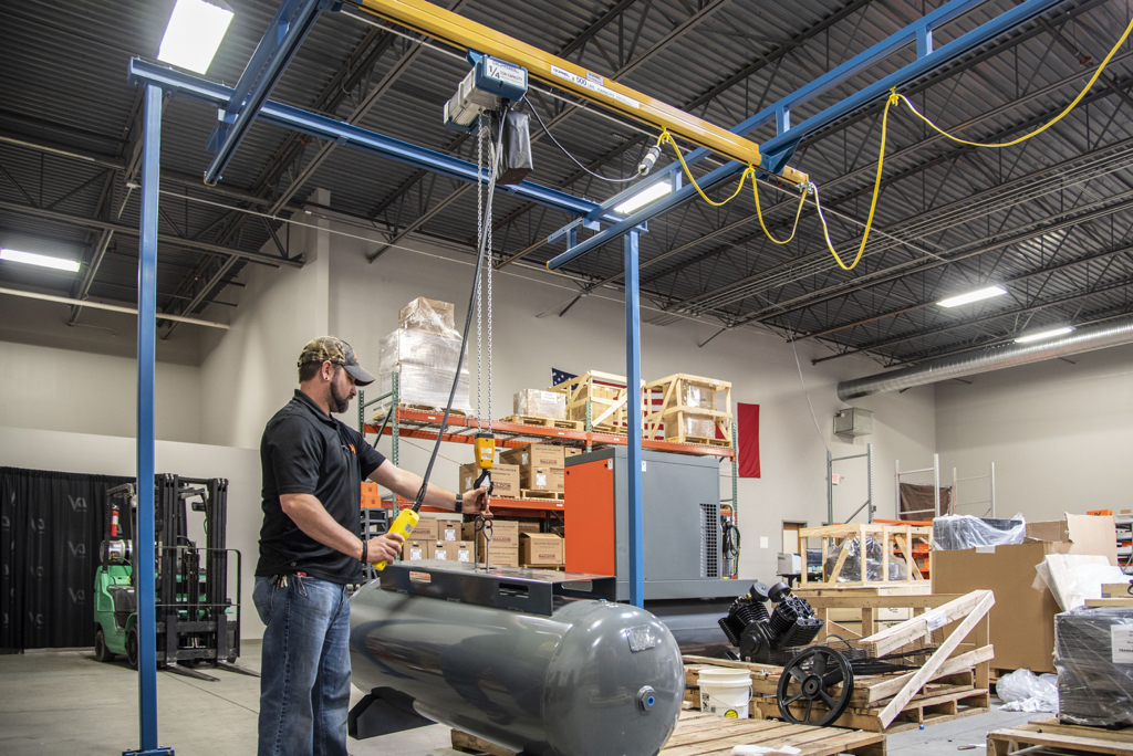 The Uses for a GS Series Electric Chain Hoist | Material Handling Systems
