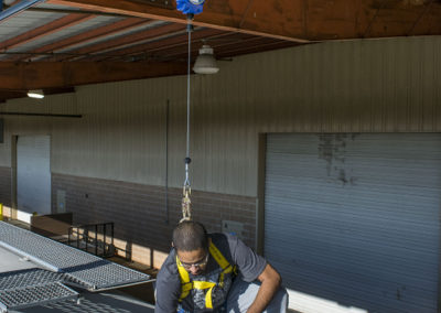 Gorbel Tether Track Fall Protection Systems